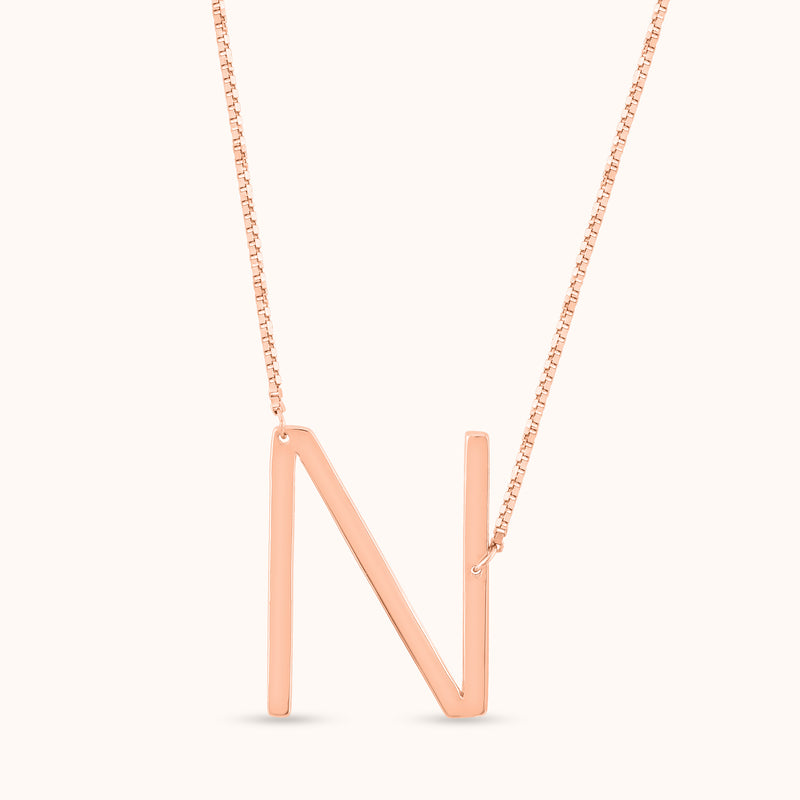 Minimal N Letter Pandent