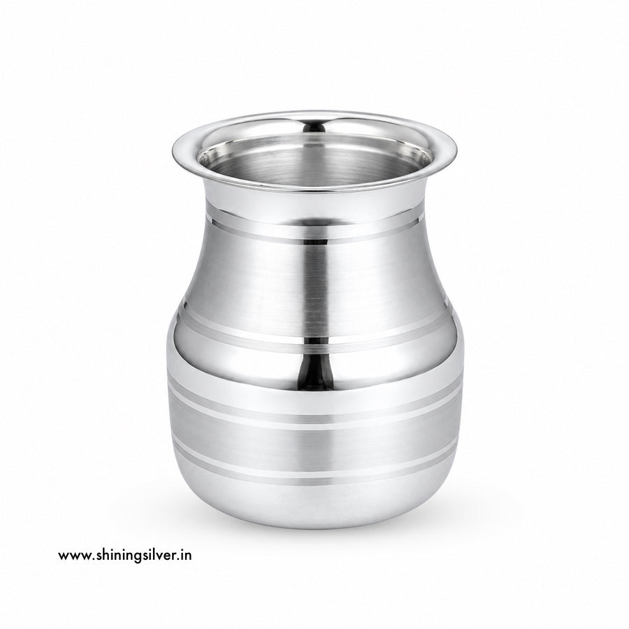 SHINING’s 999 Pure Silver Pooja Lota | 100 ML