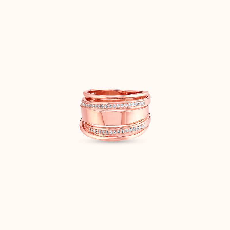 Astra Luxe Rose Gold Band