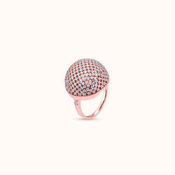 Stellar Glow Dome Ring