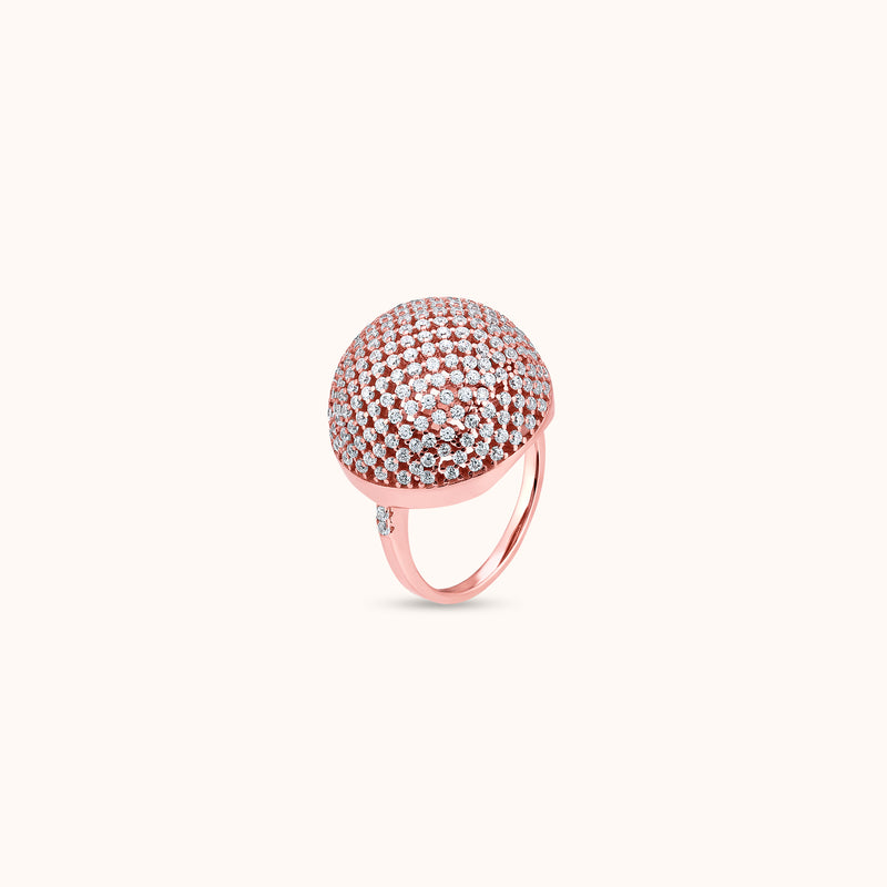 Stellar Glow Dome Ring