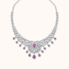 Imperial Scarlet Grace Necklace