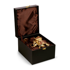 Elephant Barat Gold And Red Dual Tone