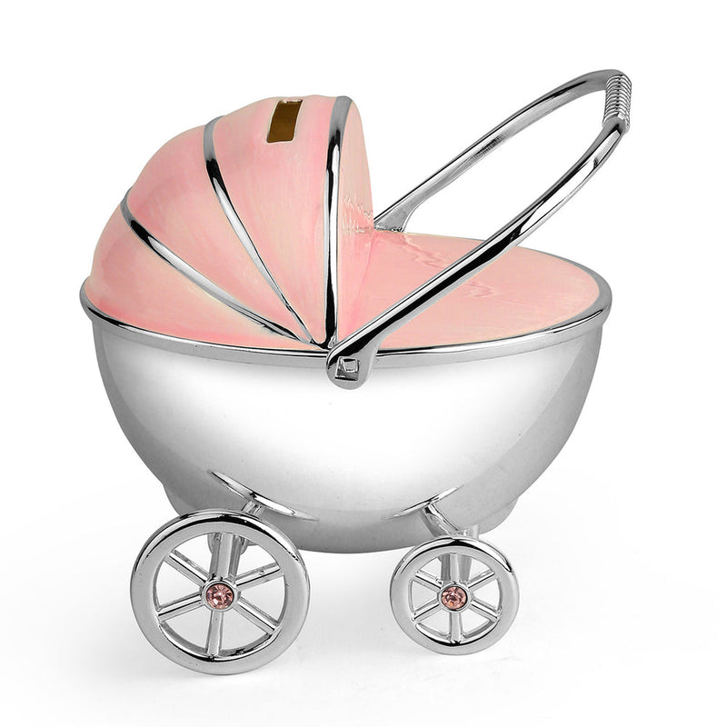 Its a Girl Baby Piggy Bank | 99.9 Silver Plated Giftings