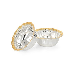 2 Bowls Set Dual Tone