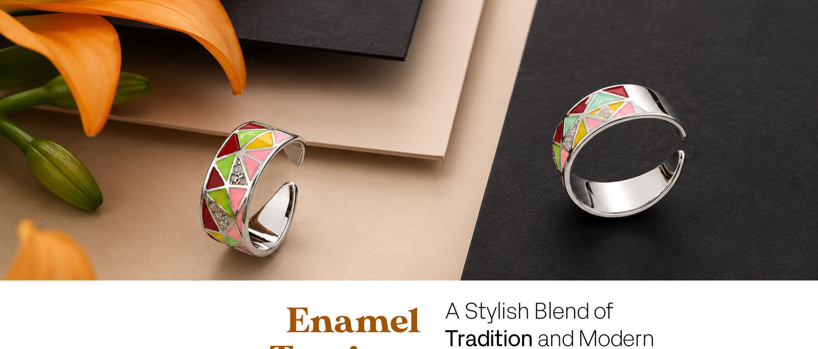 Enamel Toerings: A Stylish Blend of Tradition and Modern Fashion in India
