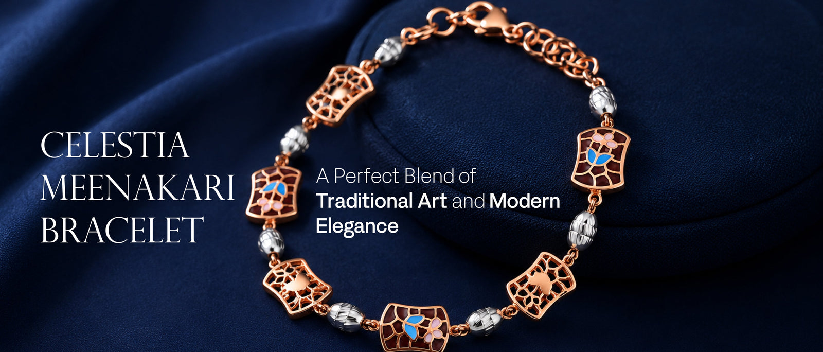 Celestia Meenakari Bracelet: A Perfect Blend of Traditional Art and Modern Elegance