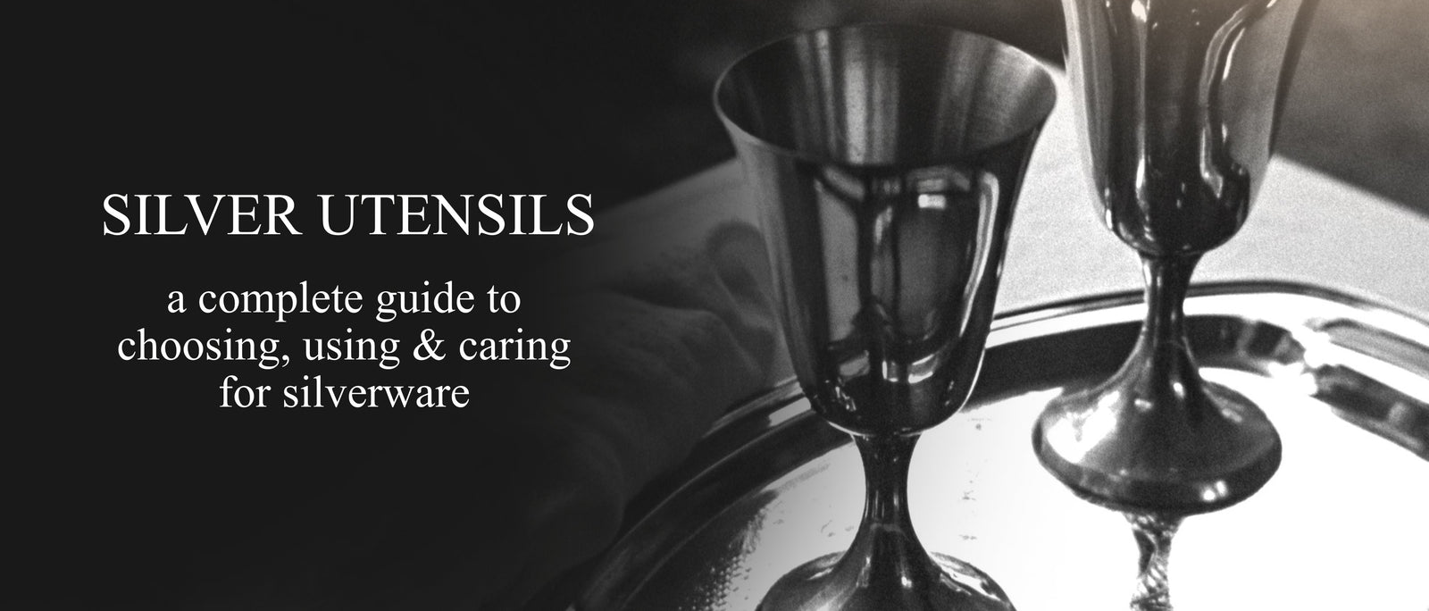 SILVER Utensils A Complete Guide to Choosing, Using & Caring for Silverware