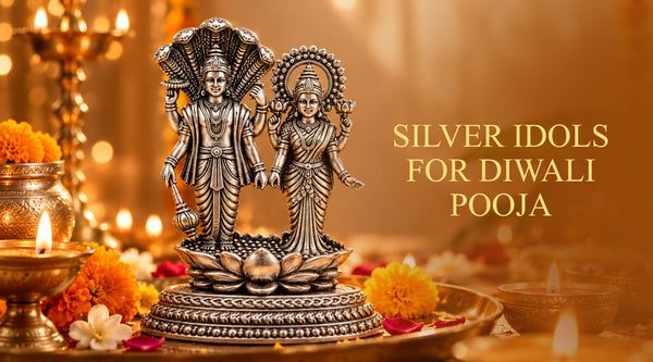 Silver Idols for Diwali Pooja