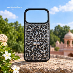 SHINING’s 925 Silver Mahadev Mobile Cover