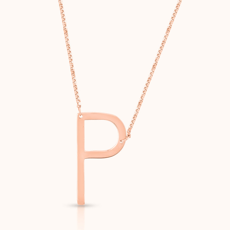 Minimal P Letter Pandent