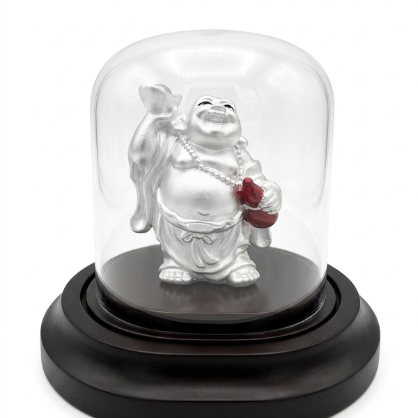 SHINING’s Laughing Buddha Silver Gift | 999 Pure Silver