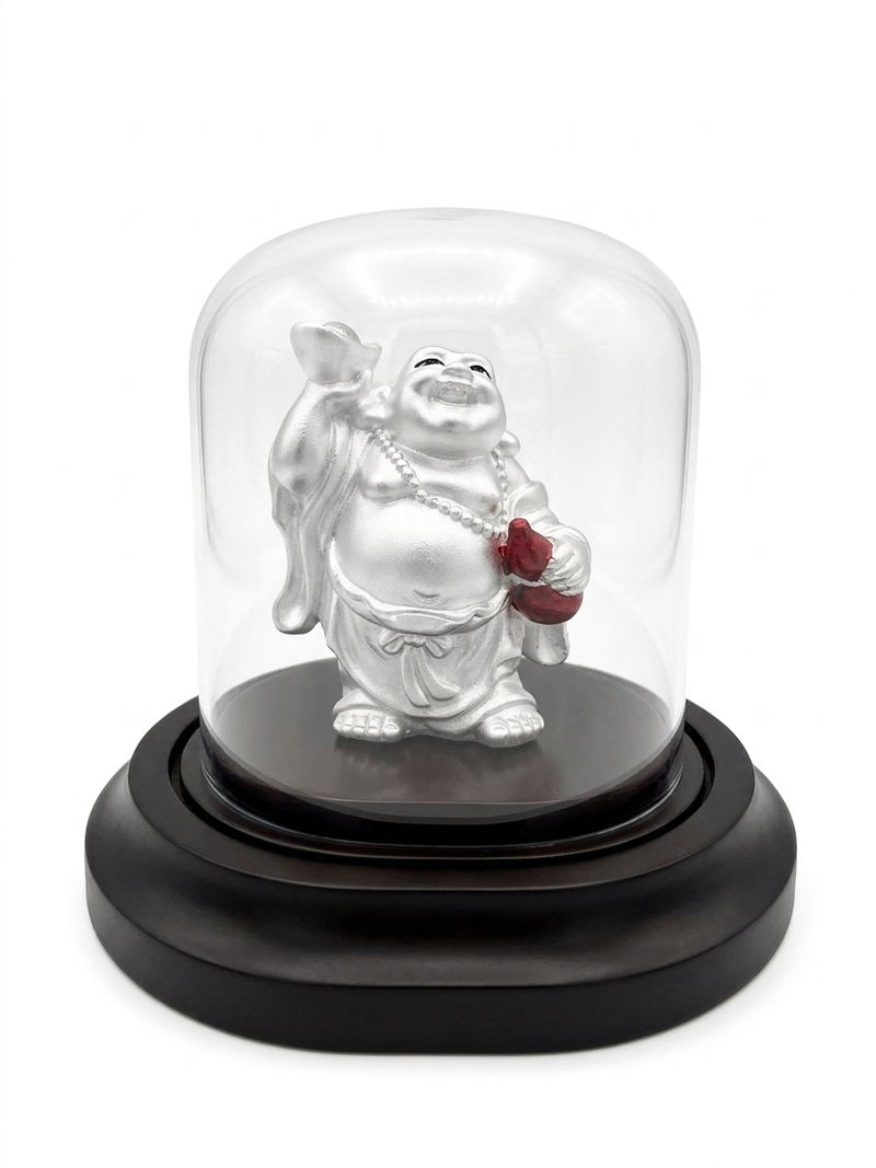 SHINING’s Laughing Buddha Silver Gift | 999 Pure Silver