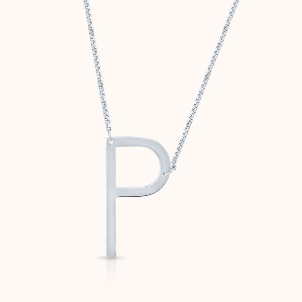 Minimal P Letter Pandent