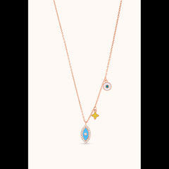 Evil Eye Charms Necklace