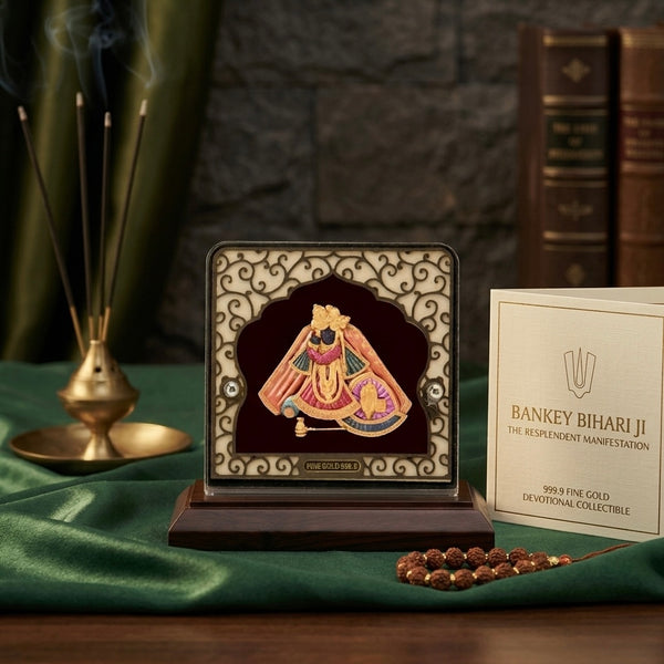 SHINING’s Bihari Ji 24K Table Top Gold Display