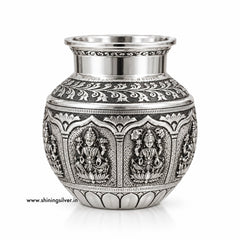 SHINING’s Ashta Laxmi Kalash- 925 Pure Silver