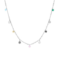 Charms in Chain Necklace | 925 Sterling Silver