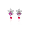 Ruby Red Earrings | 925 Sterling Silver