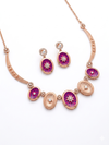 SHINING’s 925 Silver Necklace | Rosegold Plating | Calestia Collection