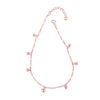 Single Rosegold Anklet- 925 Rosegold Plated Silver