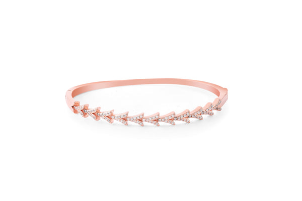 Rose Bracelet- 925 Rosegold Plated Silver