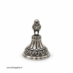 SHINING’s 925 Pure Silver Parrot Idol | Chandi Ka Tota | 60 Grams
