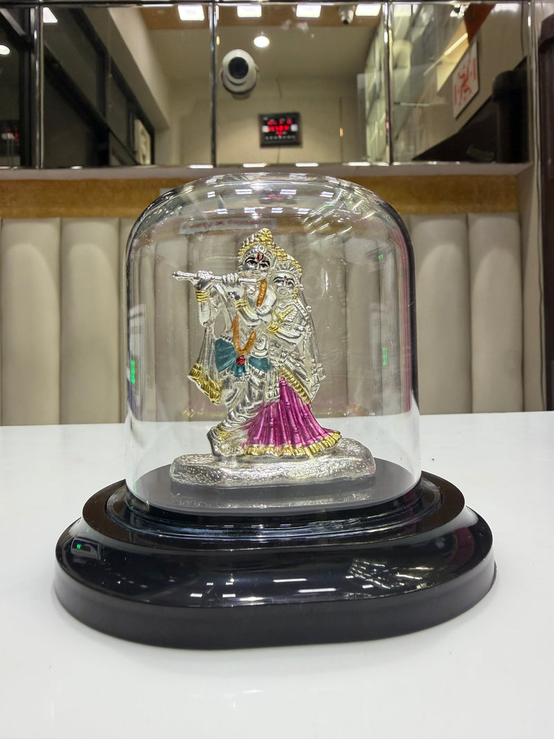 SHINING’s Radha-Krishna Silver Idol | 999 Pure Silver