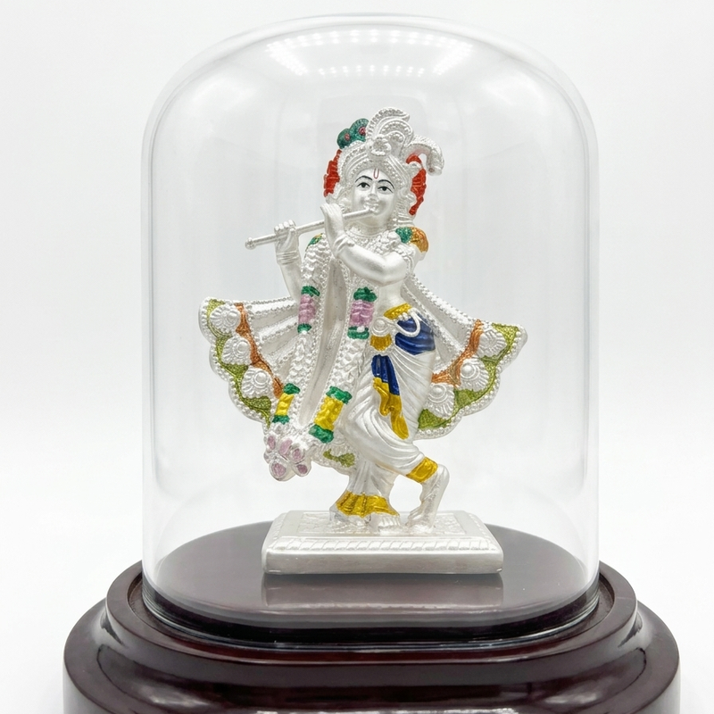SHINING’s Krishna Silver Idol | 999 Pure Silver