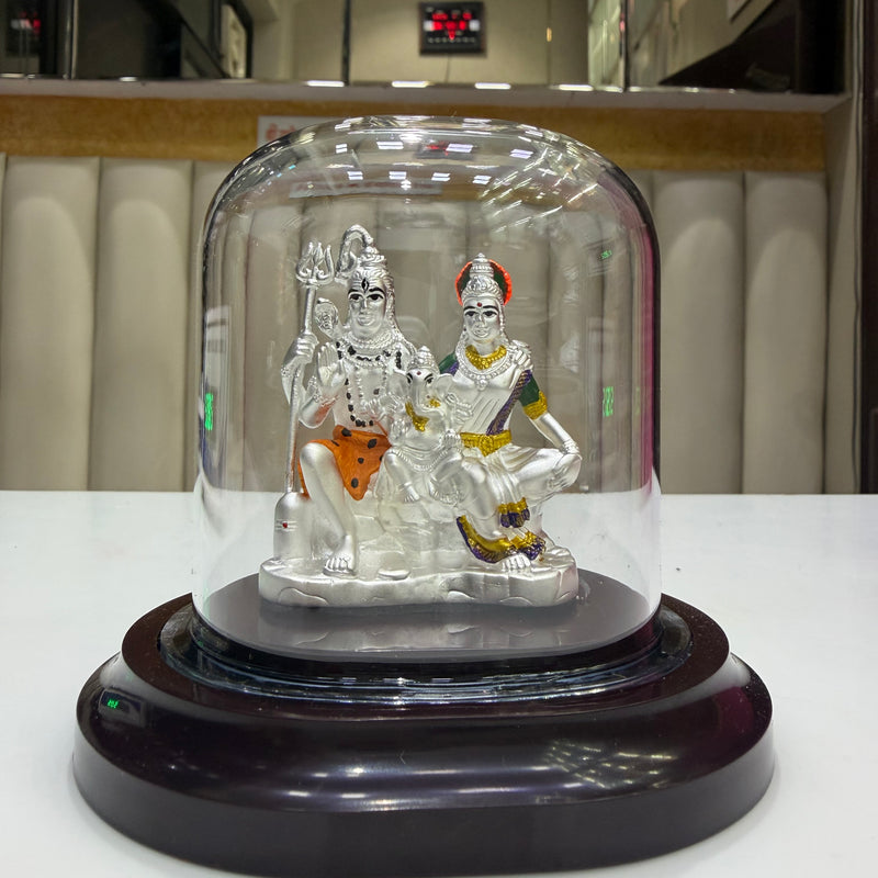 SHINING’s Shiva-Family Silver Idol | 999 Pure Silver