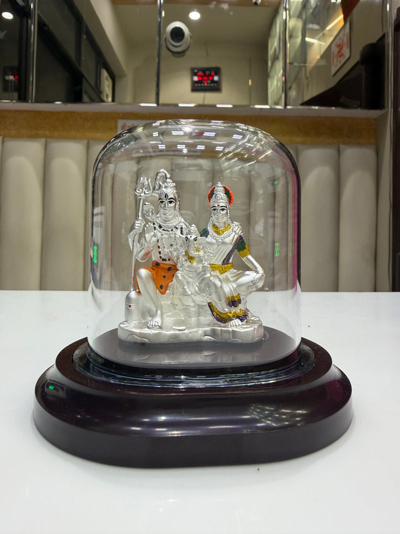 SHINING’s Shiva-Family Silver Idol | 999 Pure Silver