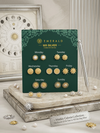 SHINING’s 7 Earrings set | Gold Plated | 925 Sterling Silver