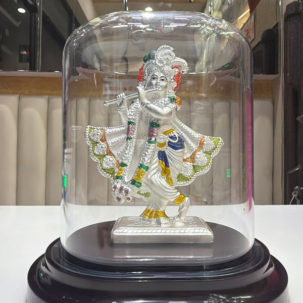 Krishna Silver Idol | 999 Pure Silver