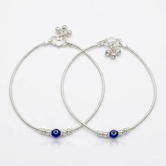 SHINING’s Evileye Anklet Payal | 925 Sterling Silver