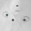 SHINING’s Rajasthani Handcrafted Toerings- 925 Pure Silver