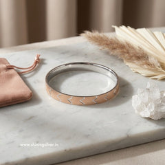 SHINING’s Statement Rosegold Kada | 925 Sterling Silver
