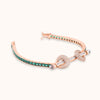 Emerald Studded Bracelet