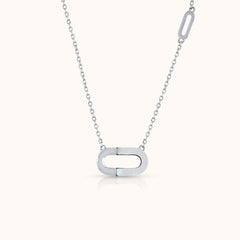 Enamel Necklace 925 Sterling Silver