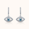 SHINING’s Sterling Silver Evil Eye Earrings