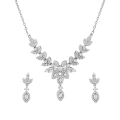 Petels Necklace- 925 Sterling Silver