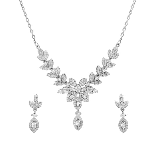 Petels Necklace- 925 Sterling Silver