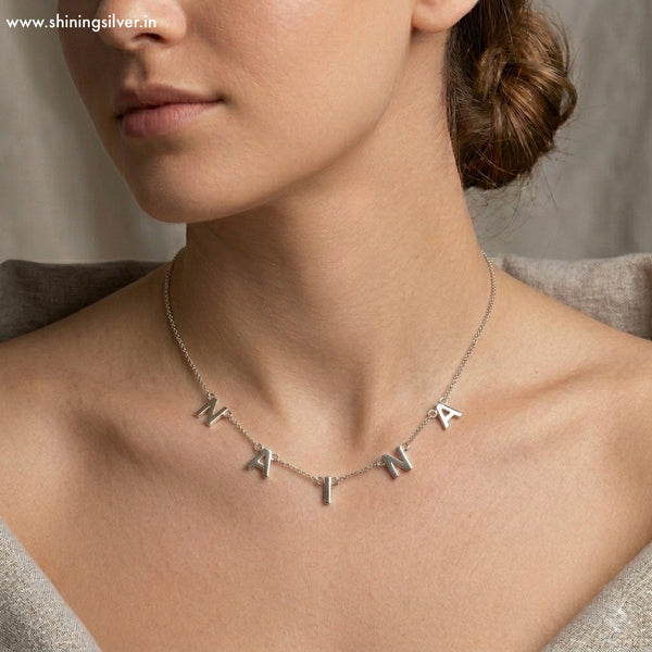 SHINING’s Customise Name Chain 925 Sterling Silver