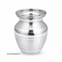 SHINING’s 999 Pure Silver Pooja Lota | 150 ML