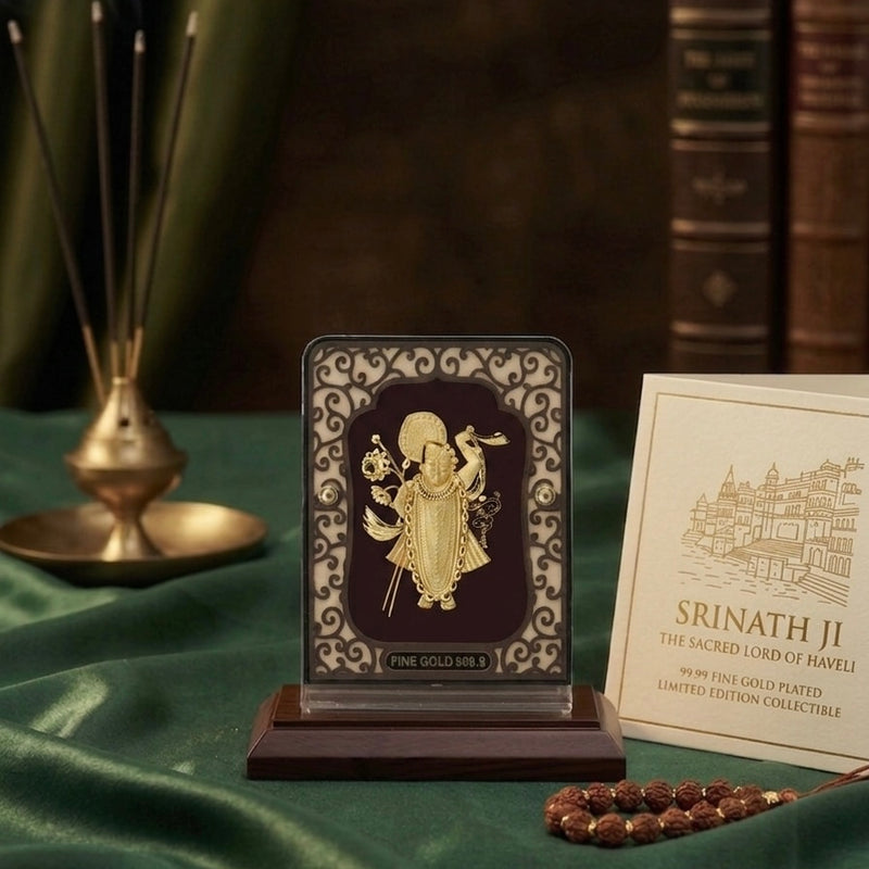 Srinath Ji 24K Gold Display
