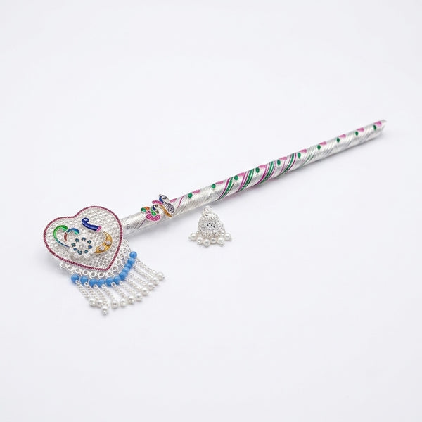 SHINING’s 15 Inch Silver Flute- 925 Pure Silver