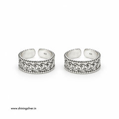 SHINING’s 925 Pure Silver Ornate Scroll Bichiya