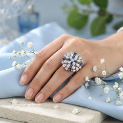 SHINING’s 925 Sterling Silver Ring For Women