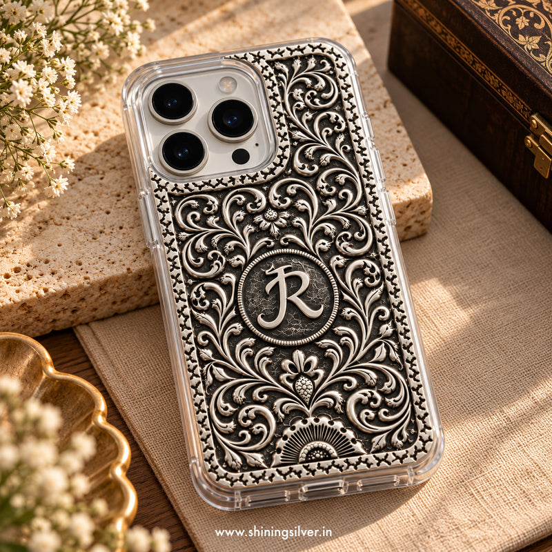 SHINING’s 925 Silver Customised Name Mobile Cover