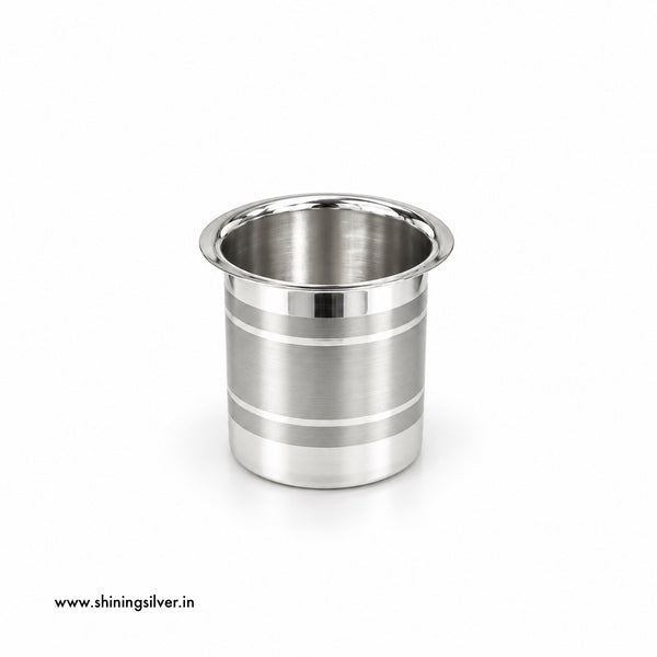 SHINING’s 925 Sterling Silver Panch Patra Vessel for Puja