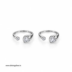 SHINING’s 925 Sterling Silver Heart Bichiya